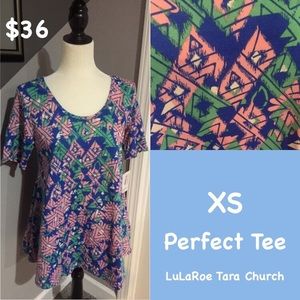 Xs lularoe perfect tee
